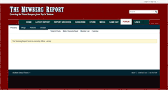 Desktop Screenshot of forum.newbergreport.com